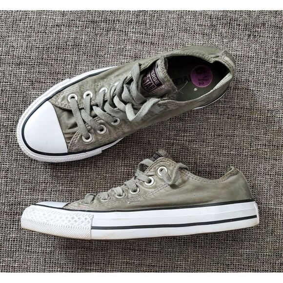 Converse Women's Chuck Taylor All Star‎ Kadin Sneaker Green 155392C Size 6.5 - Picture 6 of 7